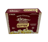 6-Pack Microwave Buttery White Hulless Popcorn