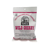 Claeys Old Fashioned Hard Candy Wild Cherry 6oz Bag, 12ct