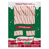 Box of 12 Peppermint Red & White Candy Canes