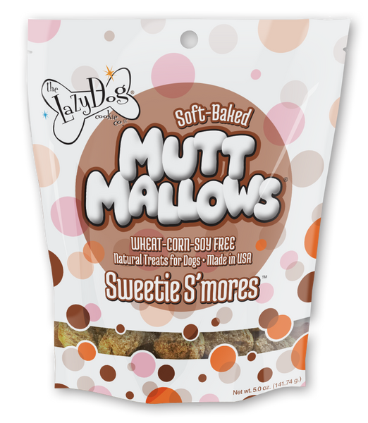 2-Pack of Dog Treats Sweetie S'mores Mallow by The Lazy Dogs