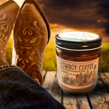 2-Pack of Cowboy Coffee | USA MADE |  100% Soy Wax Candles: 4 oz.