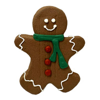 Gingerbread Man Artisan Dog Treat: Individually Wrapped Made in USA