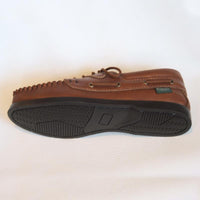 Sale: New Women's Lace-up Deertan Shoes (TPR Soles) Item #297 Made in USA