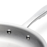 New: 11.5" Stainless Steel Frying Pan USA Made by 360 Cookware IL115-ST