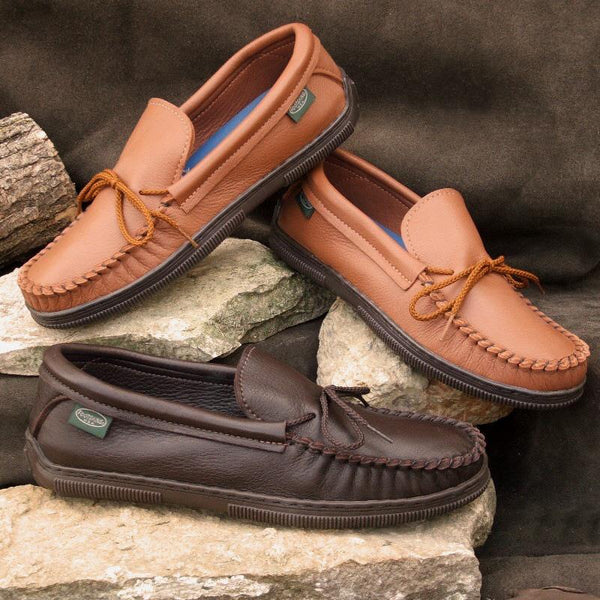 New: Men's Wrap-Around Rubber Sole Shoes Item #485 Cowhide Made in USA