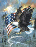 New: 0966 American Eagle 500 pc Puzzle Designed & Crafted in USA!