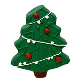 Christmas Tree Artisan Dog Treat: Individually Wrapped Baked in USA