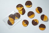 2-Pack of Crispy Dark Chocolate Orange Slices Snack Pack: Made in USA