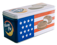 Back in Stock: Americana Mini MoonPie Tin 13-Pack of Mini Pies Made in USA