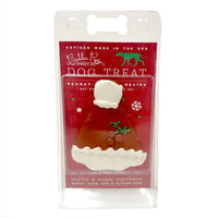 Santa Hat: Individually Wrapped Artisan Dog Treat Made in USA