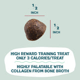 2-Pack of Bacon Hits Different Bone Broth Dog Training Treats Made in USA