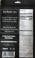 2-Pack Blue Monster Popcorn Two 8oz Bags. Made in USA