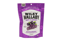 Wiley Wallaby Huckleberry Licorice, 10oz Bag Soft & Chewy