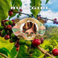 New: 2-Pack Hula Girl 100% Kona Coffee 7oz Each (14oz in total) Grounded