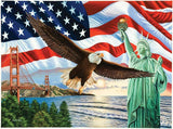 From Sea to Shining Sea 1000 pc Puzzle 0967  Mad in USA