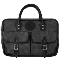 Camo & Waxed Freelance Briefcase SKU: T-650 Made in USA