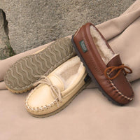 Children's Cushion-Flex Sole Sheepskin Slippers #3300S-CFS Made in USA