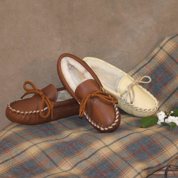 Children's Softsole Sheepskin Slippers #3300S Made in USA