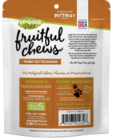 Peanut Butter Banana - Veggie Pals Dog Treat Made in USA