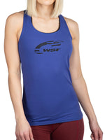 SoftTech Ruby or Royal Neon Racerback Tank Top by WSI Made in USA 034TBKR 034TBKL