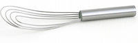 Flat / Roux Whip 10" Made in USA by Best Manufacturer 10-FL