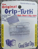 1.75" Grip-Tuth Shorty Sidecomb (Set of 2) Made in USA by Good Hair Days