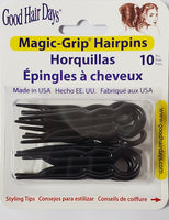 Magic-Grip Hairpins (Set of 10) Made in America by Good Hair Days