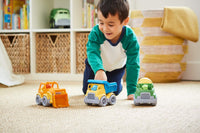 Construction Trucks Play Set by Green Toys Made in USA