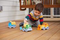 Construction Trucks Play Set by Green Toys Made in USA