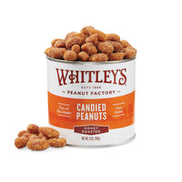 Whitley's 12 oz. Tins Honey Roasted Virginia Peanuts