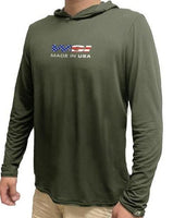 USA SoftTECH™ Lightweight Hoodie "WSI Sport Made" in USA 672BLHHF