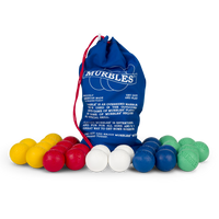 Murbles Game Large Tournament Set – Up to 8 Players – 28 balls Made in USA