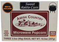 6-Pack Microwave Amish Kettle Popcorn Made in USA