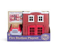 Fire Station Play Set Made in USA by Green Toys PFIR-1156