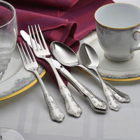 Martha Washington Stainless Flatware - 45 Piece Set Made in USA