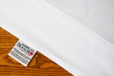 Cotton Percale Bed Sheet Set Made in the USA of 100% USA Cotton (45% Organic)