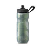 Clearance: Sports Insulated Water Bottle 20 oz Contender Olive by Polar Bottle Made in USA