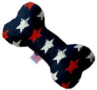 Graffiti Stars Dog Toy: Plush / 6" / Bone