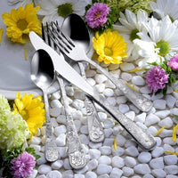 45 Piece Set of American Garden Flatware American-Made