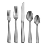 Industrial Rim Flatware Set - 65 Piece Made in USA