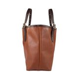 Bison Leather Market Tote LB-130-BRN