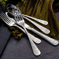 Celtic Stainless Flatware 45 Piece Set Made in USA