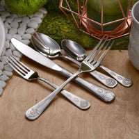 Celtic Stainless Flatware 65 Piece Set Made in USA