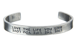 Mix & Match 2-Pieces Quotable Cuff Bracelets Made in USA