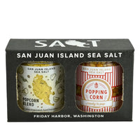 Movie Night Two Pack Can of Popping Corn & Popcorn Salt