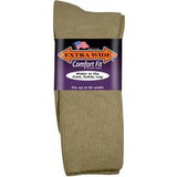 Sale: 6-Pack Extra Wide Athletic Crew Socks Made in USA