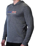 USA SoftTECH™ Lightweight Hoodie by WSI Sport Made in USA 672BLHHF