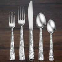 Liberty Patriotic Stainless Flatware - 45 Piece Set Made in USA