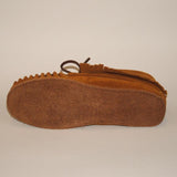 Children's Suede Ankle Moccasins by Footskins Made in USA 1330