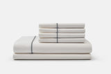 Classic American Made USA Grown Cotton Sheets with Piping Made in USA